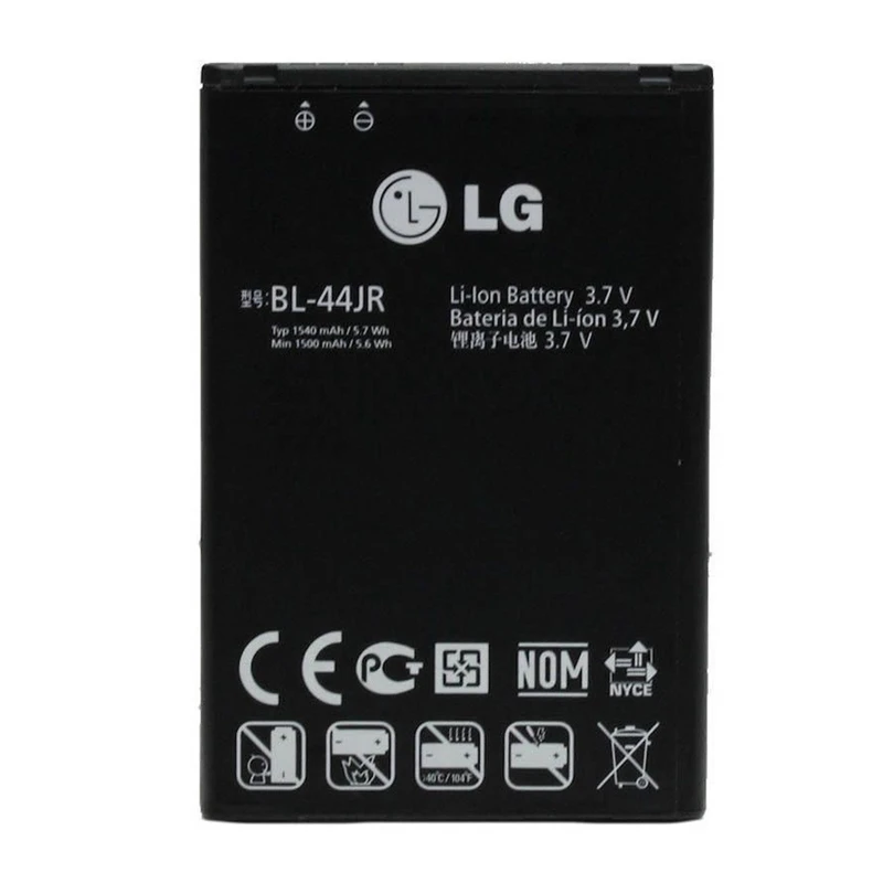 باتری موبایل مدل BL-44JR با ظرفیت 1540Mah مناسب برای گوشی موبایل الجی D160 L40