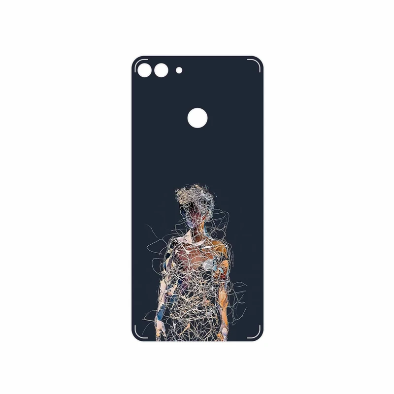 برچسب پوششی ماهوت مدل Strings Digital Art 1 مناسب برای گوشی موبایل هوآوی Y9 2018