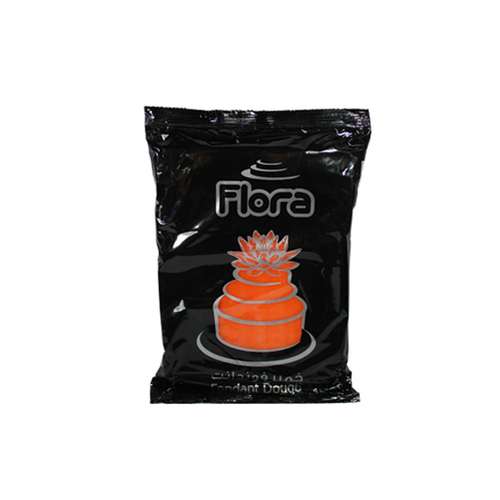 خمیر فوندانت نارنجی فلورا - 1000 گرم