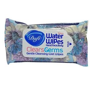 دستمال مرطوب دافی مدل water wipes مجموعه 12 عددی