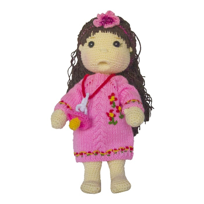   عروسک بافتنی مدل 1245