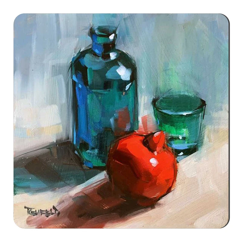  مگنت طرح نقاشی انار و ظروف شیشه ای کدwmg1430