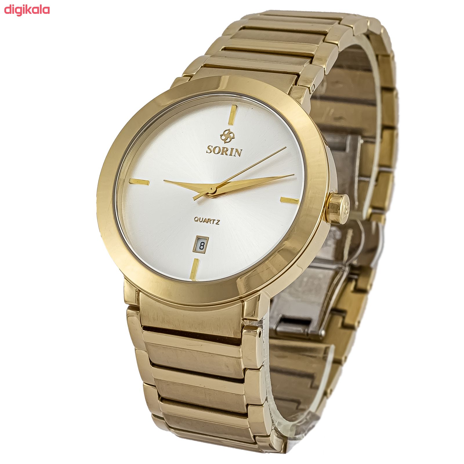 ست ساعت مچی عقربه ای زنانه و مردانه سورین مدل SS0970G