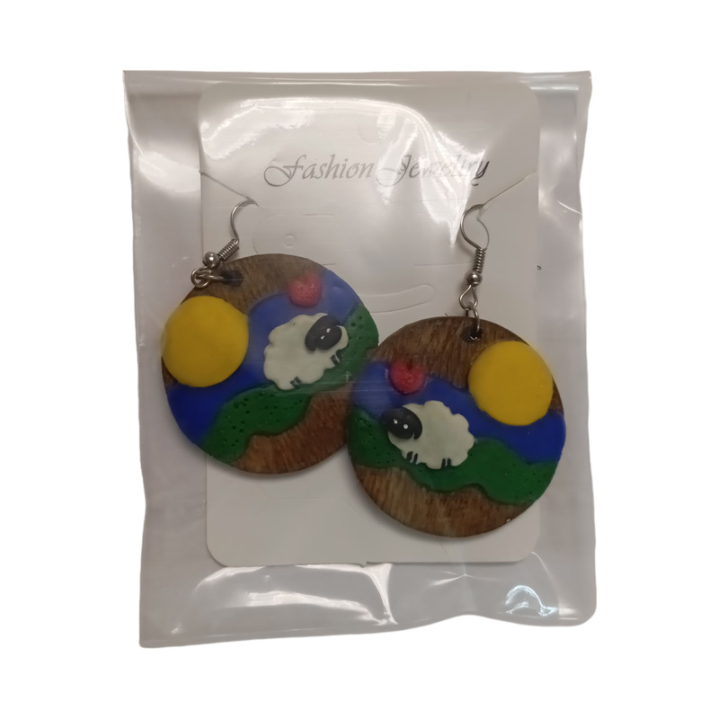 گوشواره زنانه مدل بره های عاشق گوشواره زنانه مدل بره های عاشق