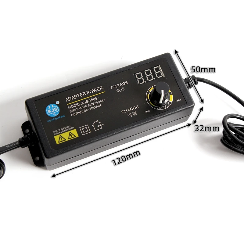 عکس شماره 8 : آداپتور متغیر 3 الی 24 ولت مدل kjs کد 60w_2.5a