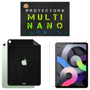 محافظ صفحه نمایش شفاف مولتی نانو مدل X-SFG مناسب برای تبلت اپل iPad Air 5 Gen 10.9 به همراه برچسب پوششی