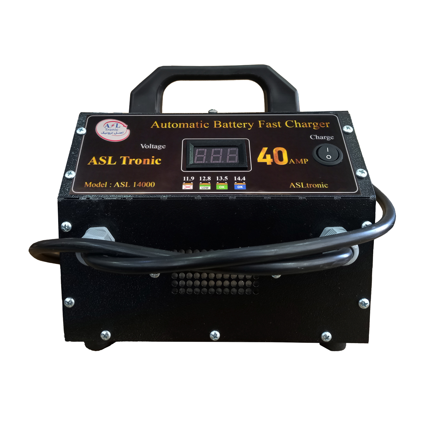 شارژر باتری خودرو 40 آمپر اصل ترونیک مدل ASL14000