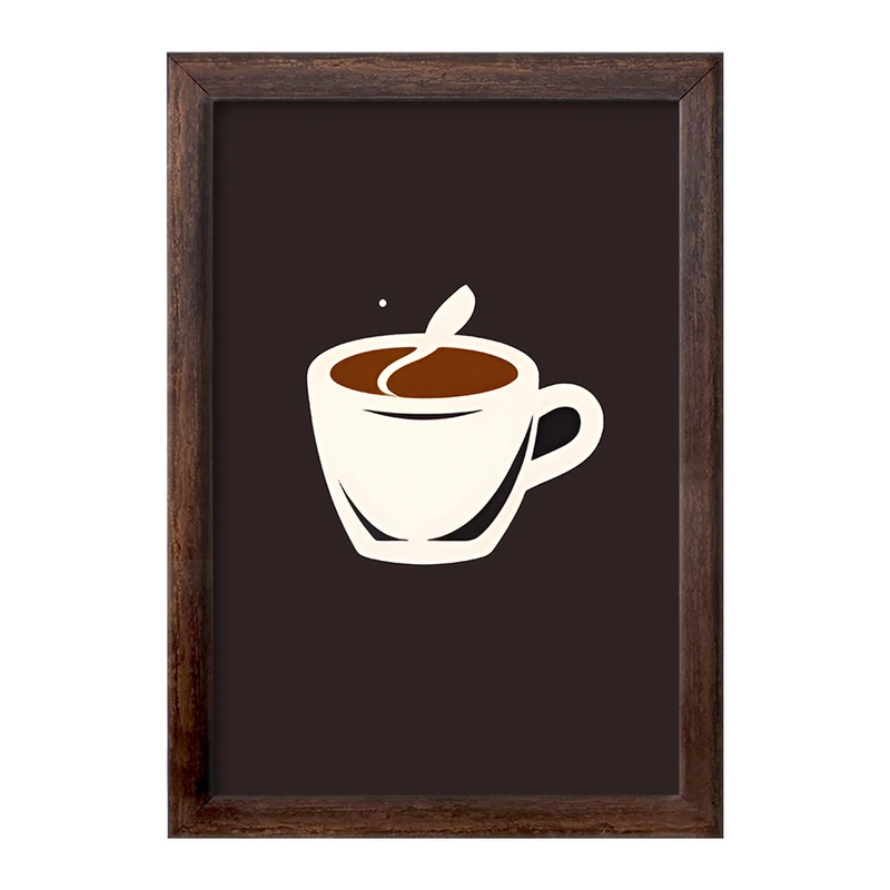تابلو خندالو طرح قهوه (Coffee) کد F4213