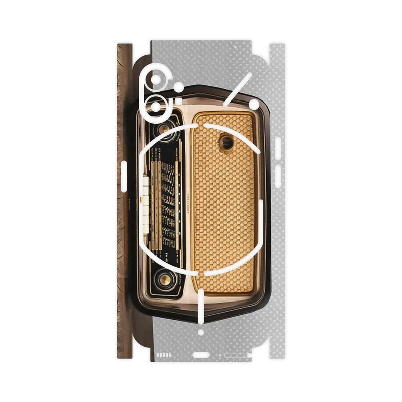 برچسب پوششی ماهوت مدل Radio Nostalgia-FullSkin مناسب برای گوشی موبایل ناتینگ Phone 1