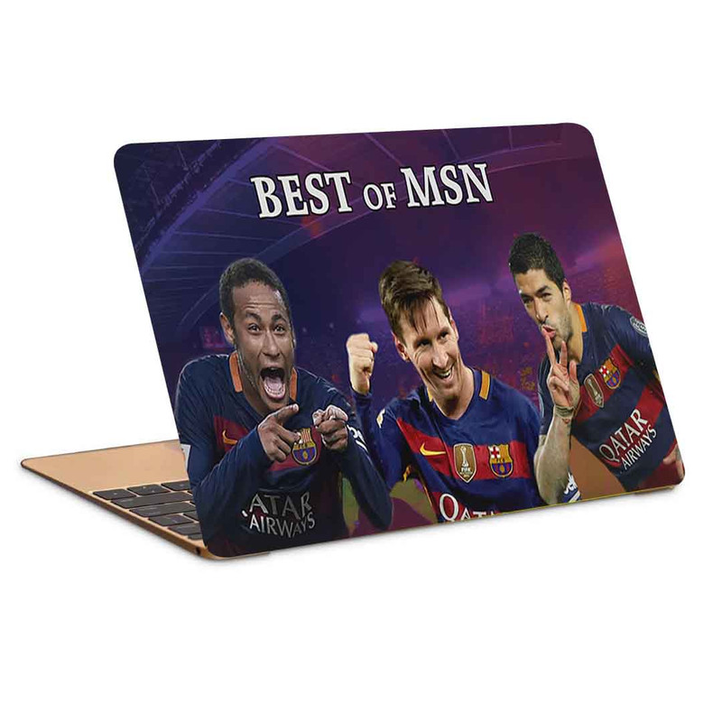 استیکر لپ تاپ طرح Messi Neymar Suarez کد c-582مناسب برای لپ تاپ 15.6 اینچ