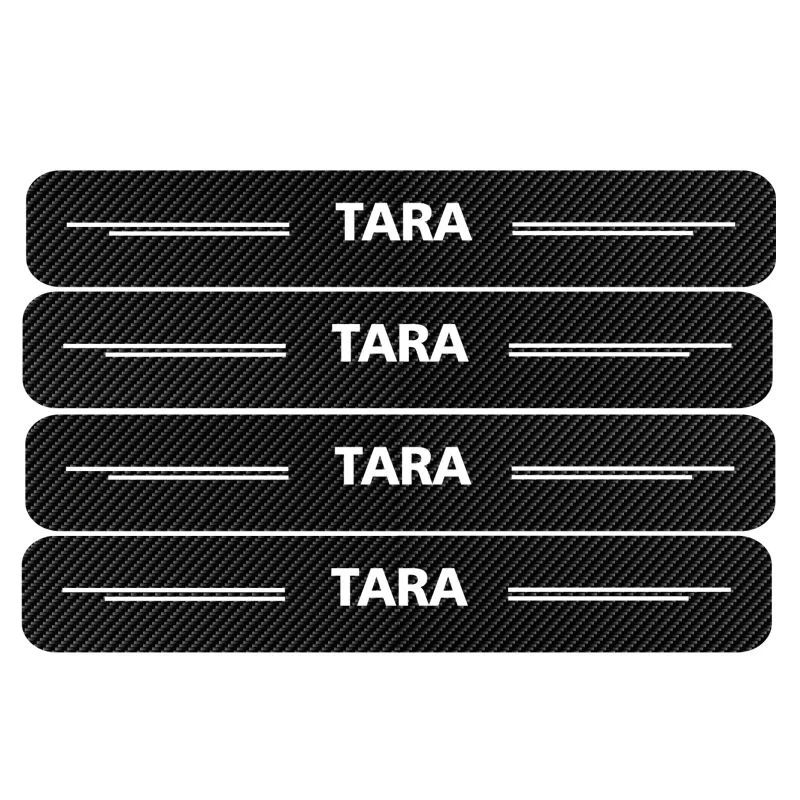 برچسب پارکابی خودرو رادیانس مدل کربن کد J35 مناسب برای تارا بسته 4 عددی