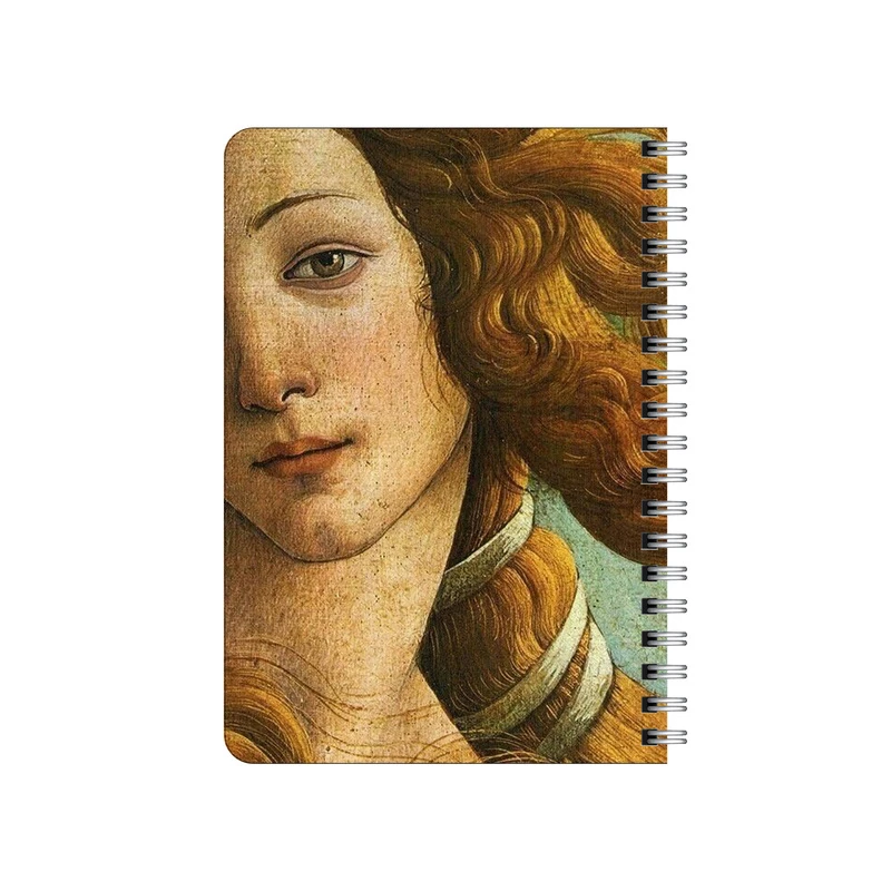 دفترچه یادداشت بامبیلیپ مدل چوبی طرح تابلو تولد ونوس کد 1226699