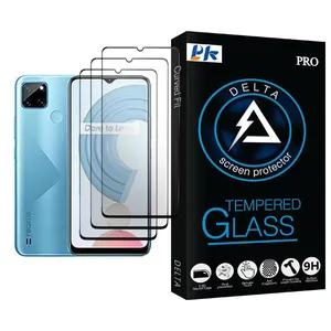 PK Delta Glass MIX003 Screen Protector For Realme C21Y Pack Of 3