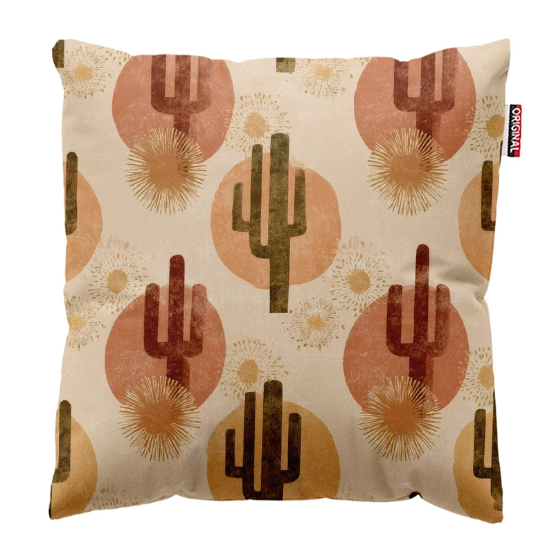 کوسن پاد آفرین مدل کاکتوس کد PK402979 سایز 40*40 سانتی متر