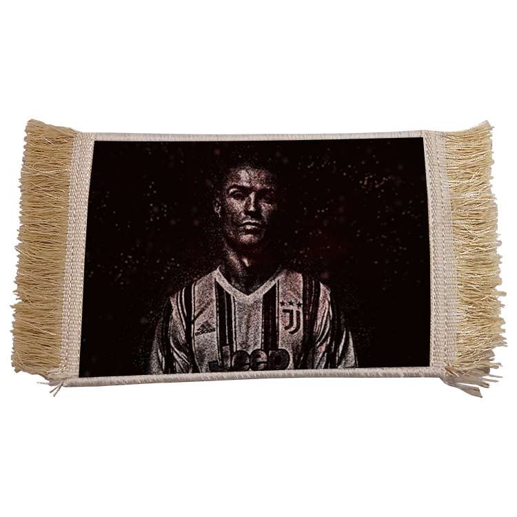 فرش ماشینی دیوارکوب مدل رونالدو کد 136