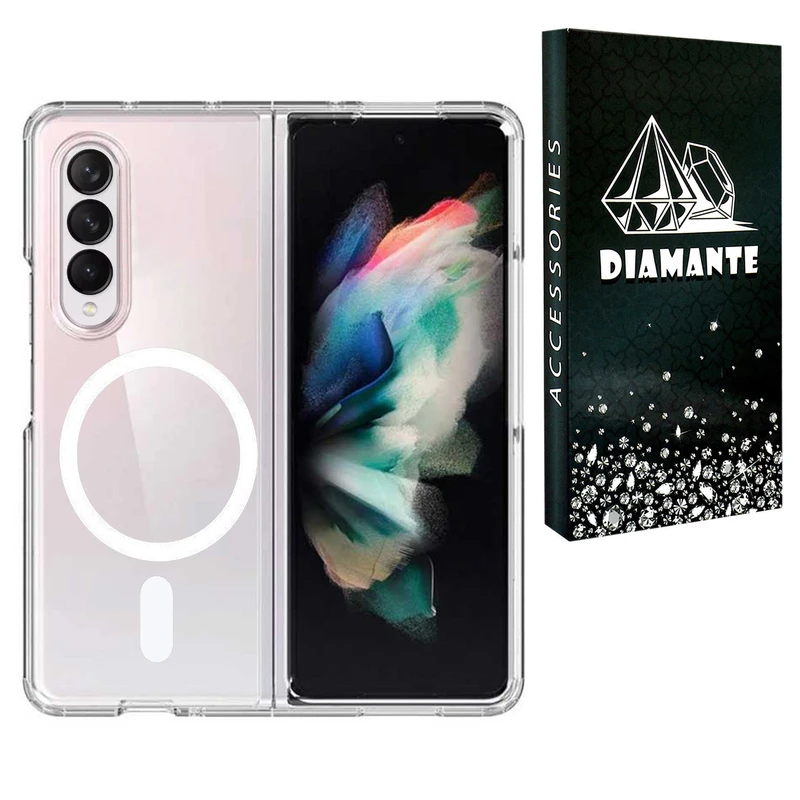 کاور دیامانته مدل Mac_safe BK مناسب برای گوشی موبایل سامسونگ Galaxy Z Fold 3