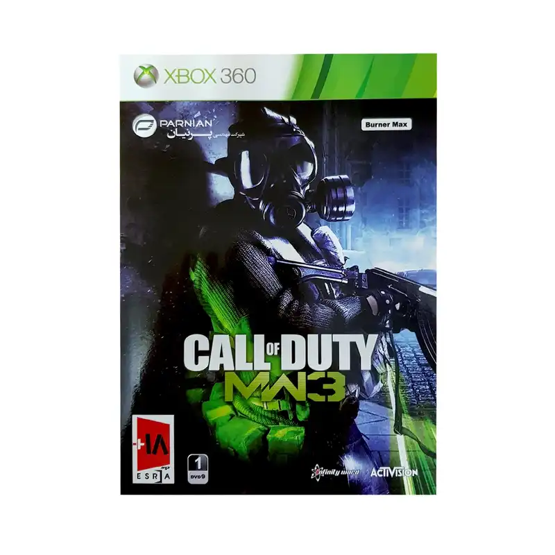 بازی call of duty mw3 مخصوص X box 360