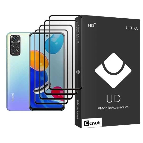 محافظ صفحه نمایش کوکونات مدل UDB Ultra MIX004 مناسب برای گوشی موبایل شیائومی Redmi Note 11 بسته چهار عددی
