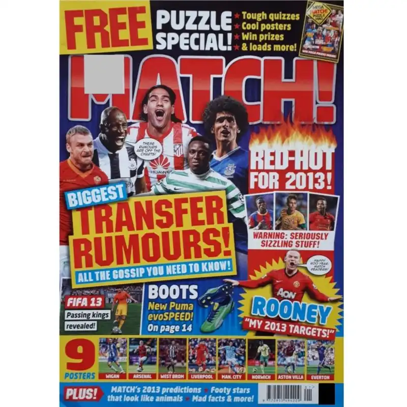 مجله Match ژانويه 2013