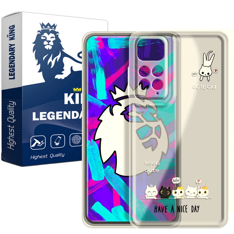کاور لاین کینگ مدل panjgorbeh مناسب برای گوشی موبایل شیائومی Redmi Note 11 Global / Note 11S