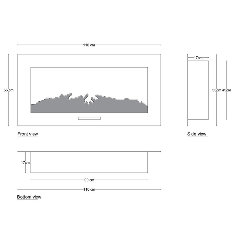 شومینه دیواری برقی شومینه بیستون مدل B.Z_110_L4.bs شومینه دیواری برقی شومینه بیستون مدل B.Z_110_L4.bs