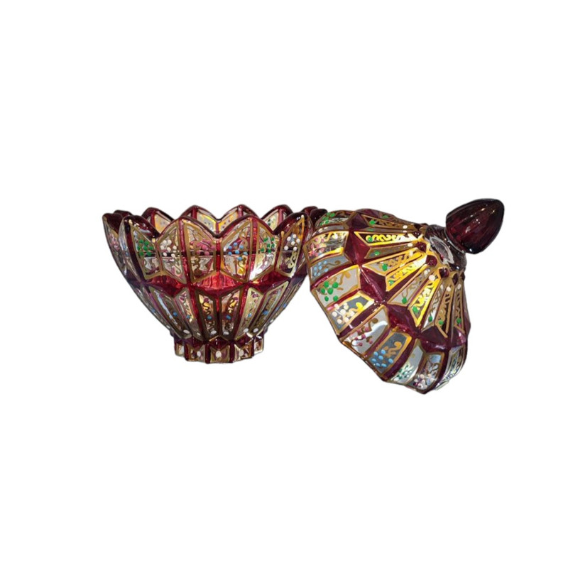 قندان نوری تازه مدل دالیا ترمه قندان نوری تازه مدل دالیا ترمه