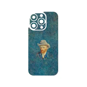MAHOOT Self portrait with a gray felt hat Cover Sticker for Apple iPhone 16 Pro