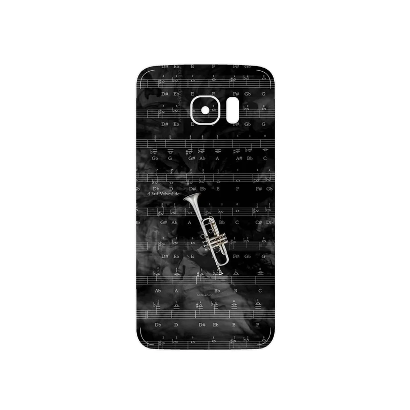 برچسب پوششی ماهوت مدل Trumpet مناسب برای گوشی موبایل سامسونگ Galaxy S7 Edge