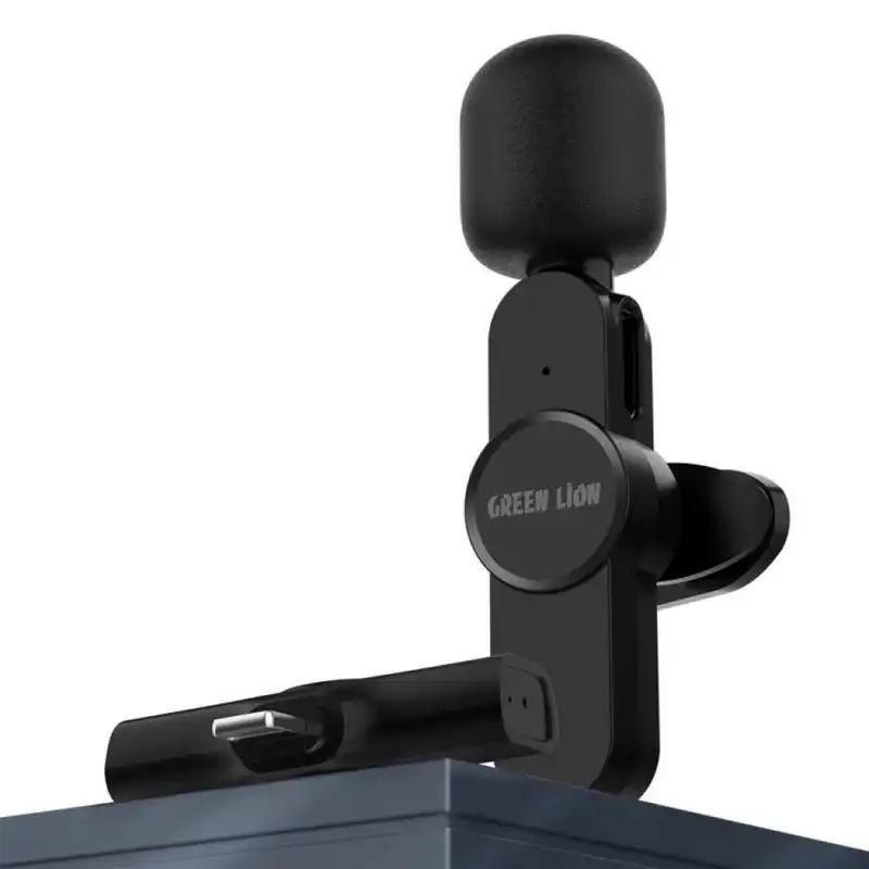 میکروفن یقهای گرین لاین مدل GNWIRTYCBK