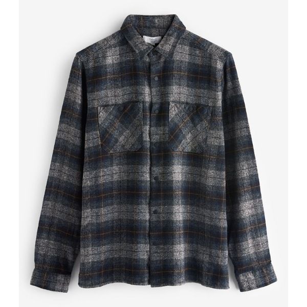 پیراهن آستین بلند مردانه نکست مدل T67-387 - - 2