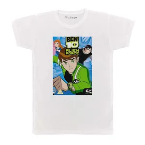 تی شرت بچگانه پرمانه طرح بن تن کد pmt.4133