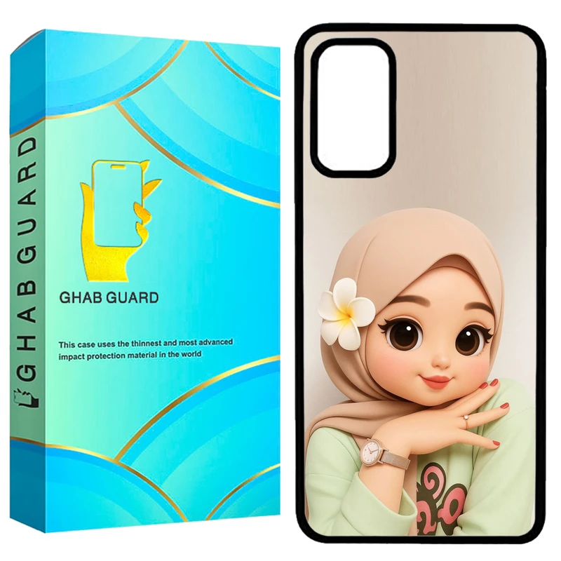 کاور قاب گارد طرح دختر مدل GA13G مناسب برای گوشی موبایل سامسونگ  Galaxy A13 4G / Galaxy A32 5G