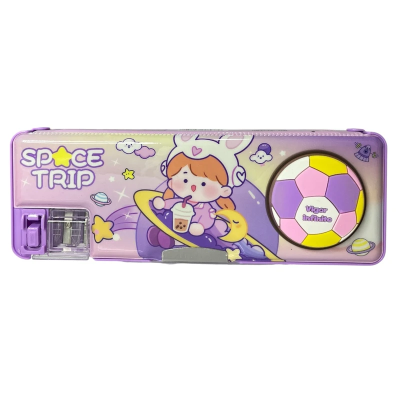 جامدادی مدل آهنربایی طرح دخترانه چراغ دار