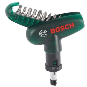 مجموعه 10 عددی پیچ گوشتی و سری پیچ گوشتی بوش مدل Pocket