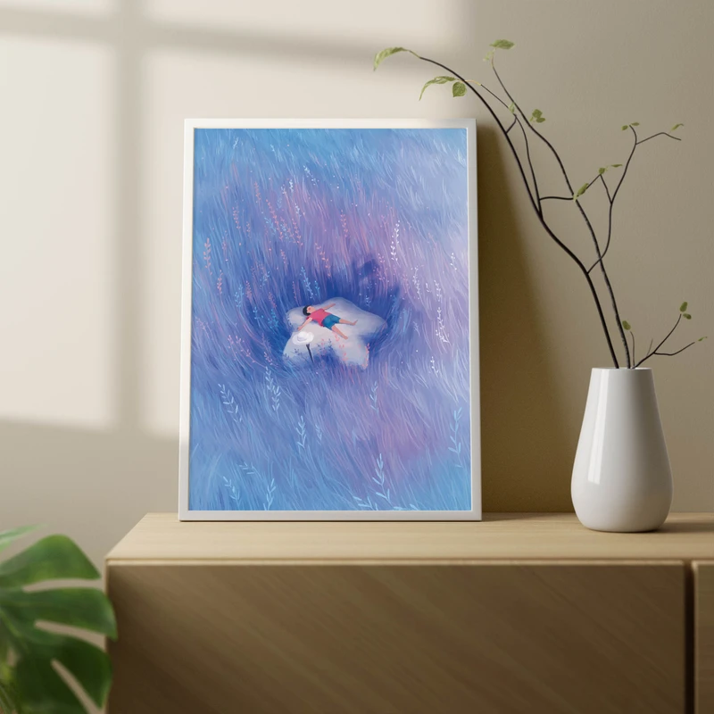 تابلو مدل مینیمال فانتزی کد el01