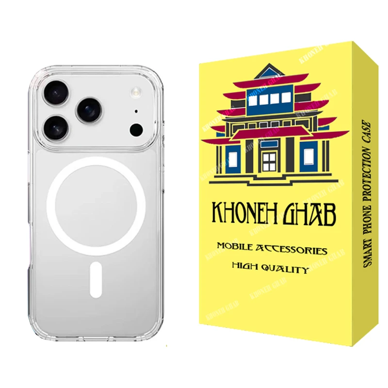 کاور خونه قاب مدل مگ سیف مناسب برای گوشی موبایل اپل iPhone 17 Pro Max