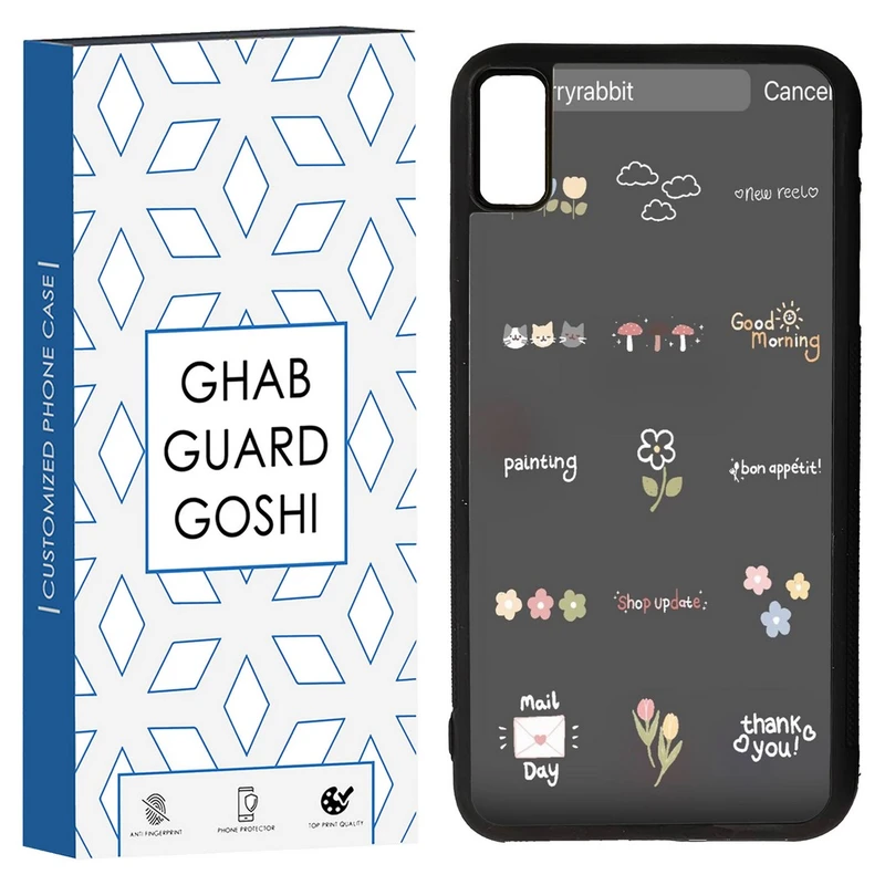 کاور قاب گارد گوشی طرح فانتزی کد TPU-263 مناسب برای گوشی موبایل اپل Iphone XS MAX/ X MAX