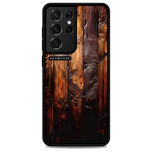 AKAM AMC-WSGS21U-WOOD-14 Cover For Samsung Galaxy S21 Ultra
