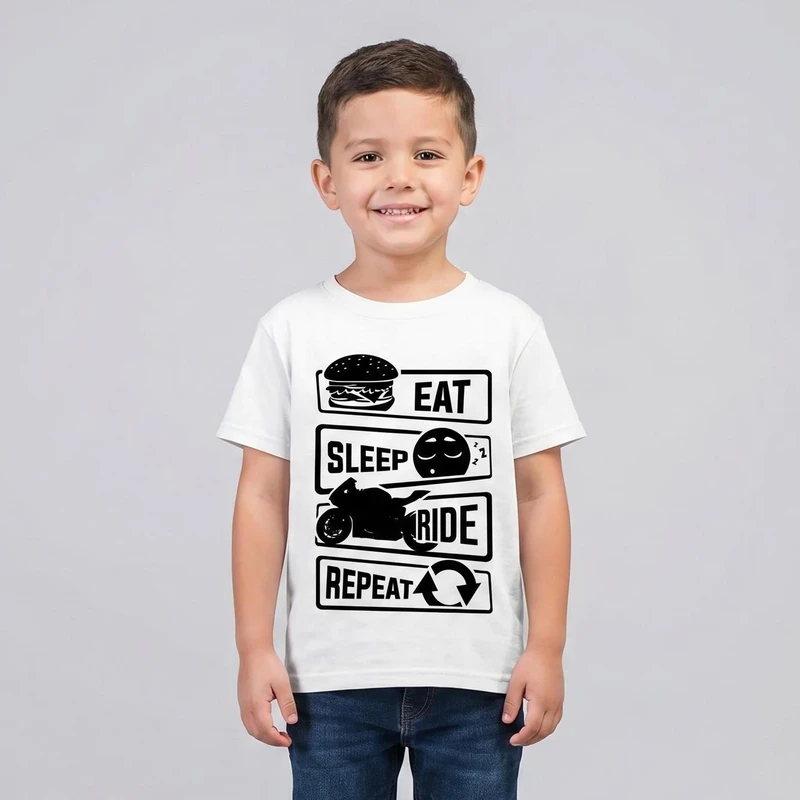 تی‌شرت آستین کوتاه پسرانه مدل W293