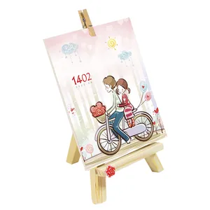تقویم رومیزی سال 1402 طرح دوچرخه مدل بوم BDo