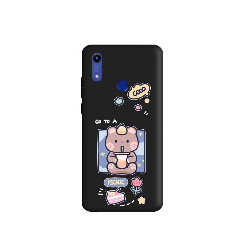 کاور طرح خرس شکمو کد m3690 مناسب برای گوشی موبایل هواوی Y6 2019