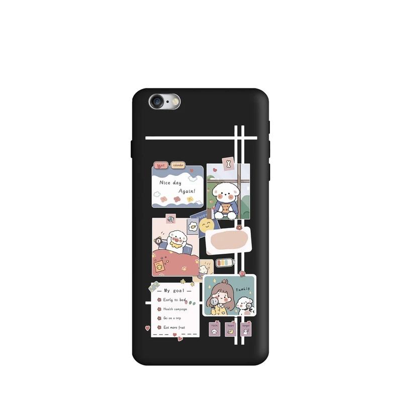 کاور قاب گارد طرح دخترونه کد m8758 مناسب برای گوشی موبایل اپل iphone 6 Plus / 6s Plus