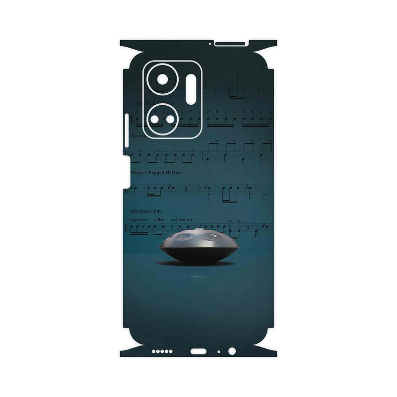 برچسب پوششی ماهوت مدل Hang_Instrument-FullSkin مناسب برای گوشی موبایل آنر X7a