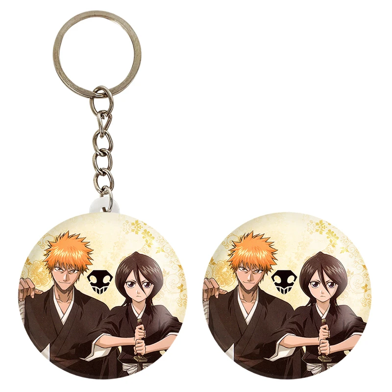 پیکسل خندالو مدل روکیا و ایچیگو انیمه بلیچ Bleach کد 12025 به همراه جاکلیدی