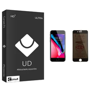 Coconut UD Black Privacy Screen Protector For Apple iPhone 8