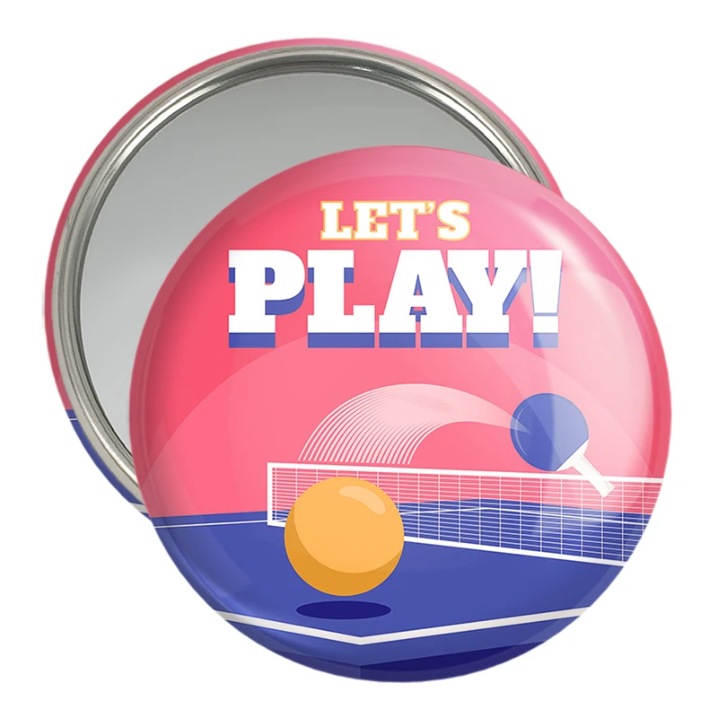 آینه جیبی خندالو مدل پینگ پنگ Ping Pong کد 27991