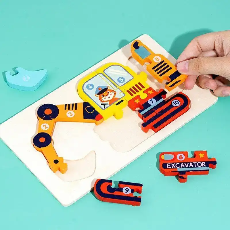 پازل آموزشی مدل Excavator