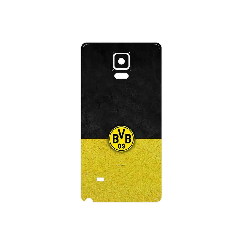 برچسب پوششی ماهوت مدل Borussia Dortmund FC مناسب برای گوشی موبایل سامسونگ Galaxy Note 4
