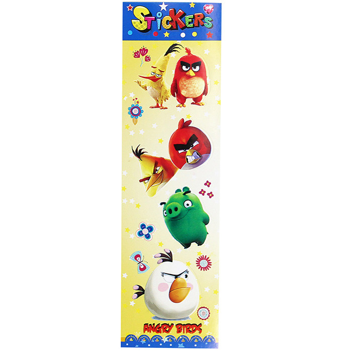 برچسب طرح انگری برد کد  STK ANGRY BRD 18 