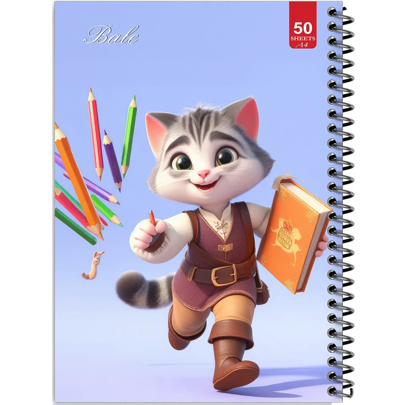 دفتر نقاشی 50 برگ انتشارات بله طرح پسرانه کد A4-L451